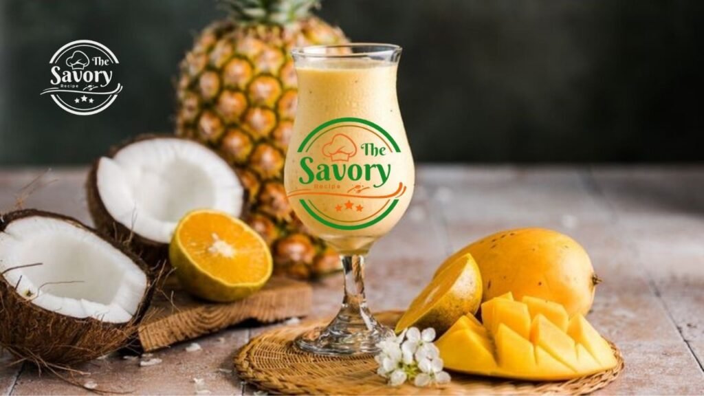 Tropical Sunrise Smoothie: Creamy + Immune-Boos...